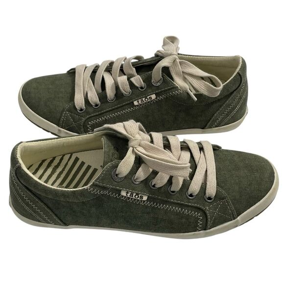 Taos Star Sneaker Women’s Size 8.5 Shoes Green - Picture 1 of 8
